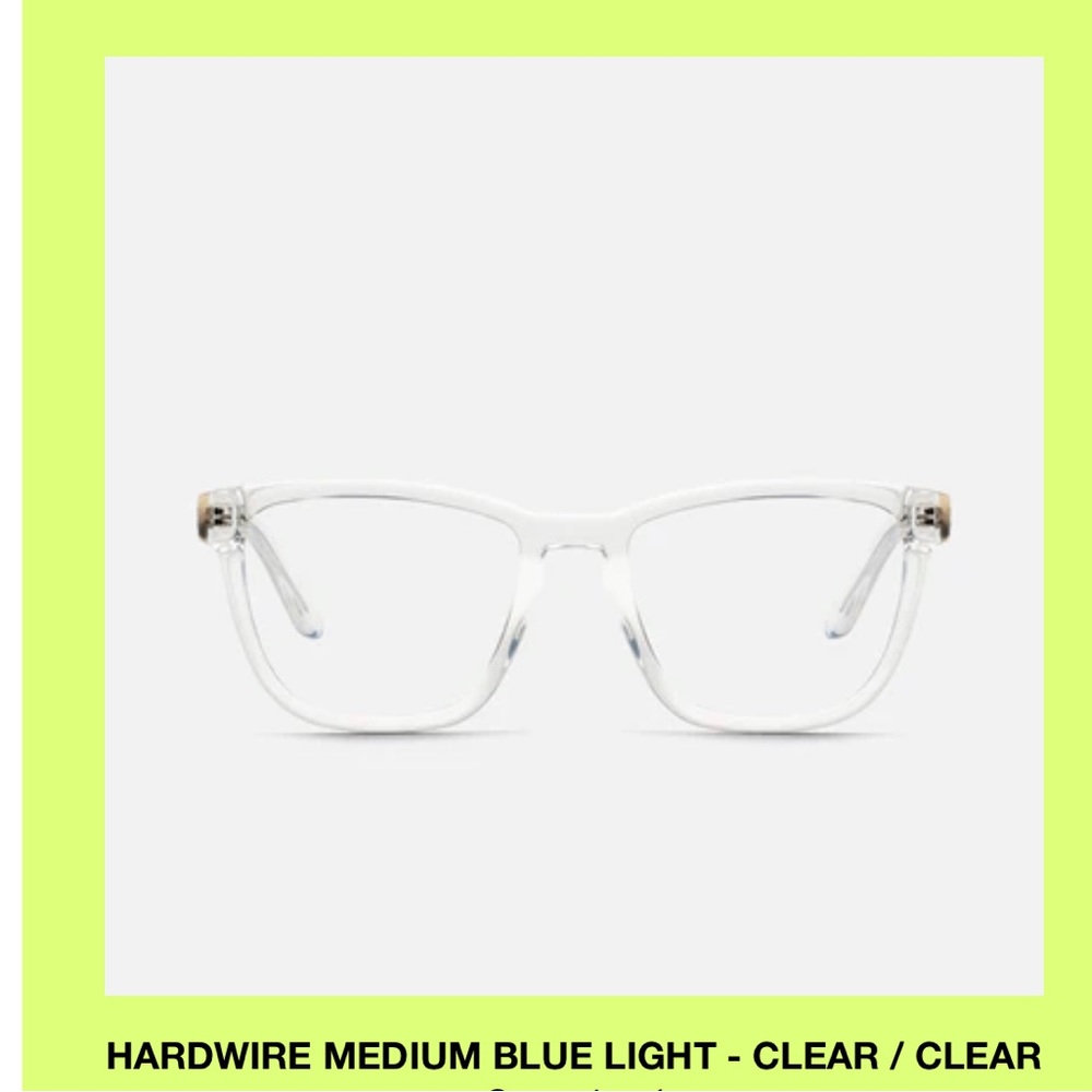 New Quay Australia HARDWIRE MEDIUM BLUE LIGHT - CLEAR / CLEAR